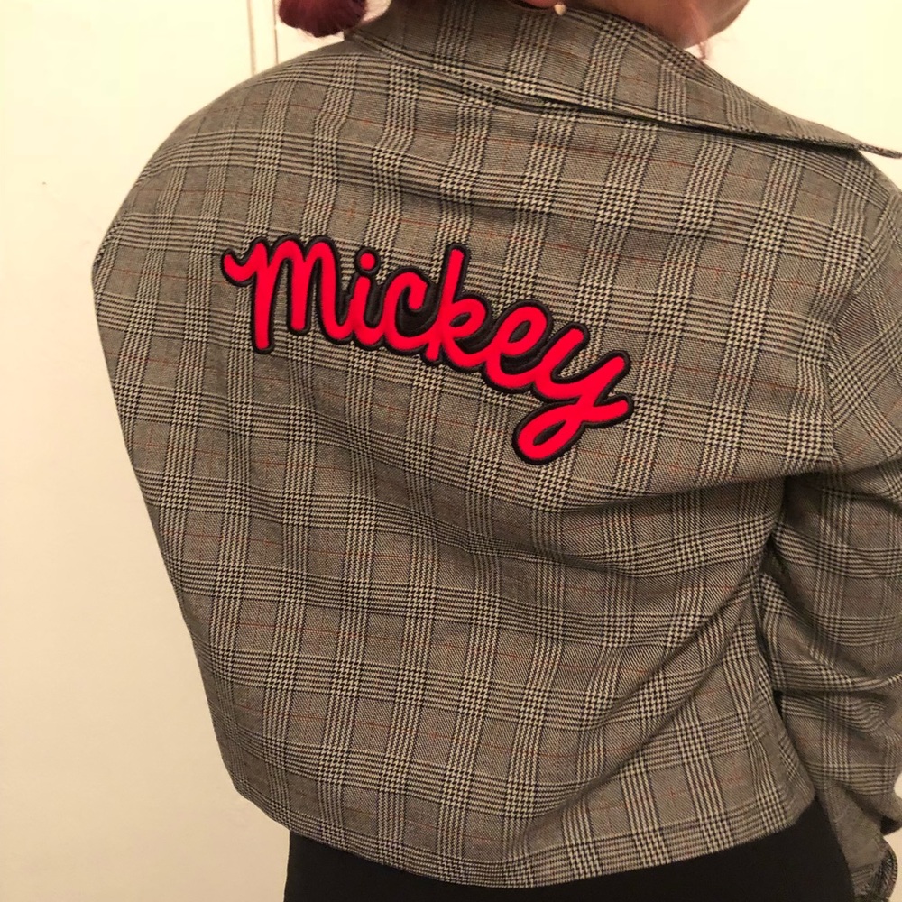 Forever 21 x Disney Glen Plaid Shirt/Jacket